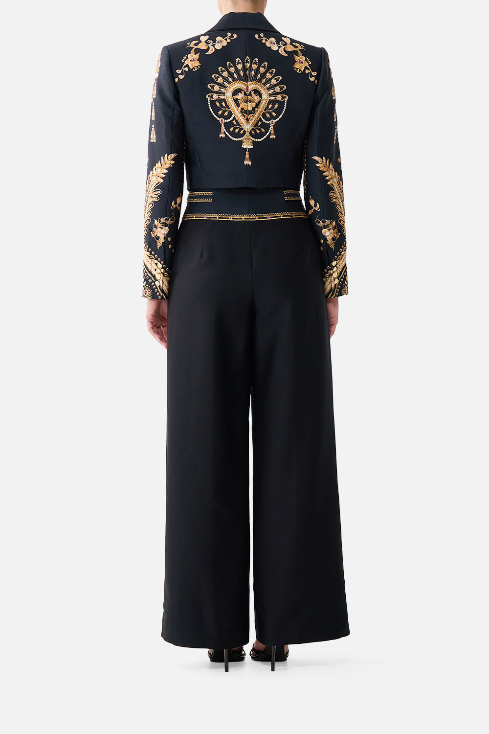 MNCAM131026140621332_2 CAMILLA Tailored Pant With Waist Button Detail Taurus Rising - Image 2