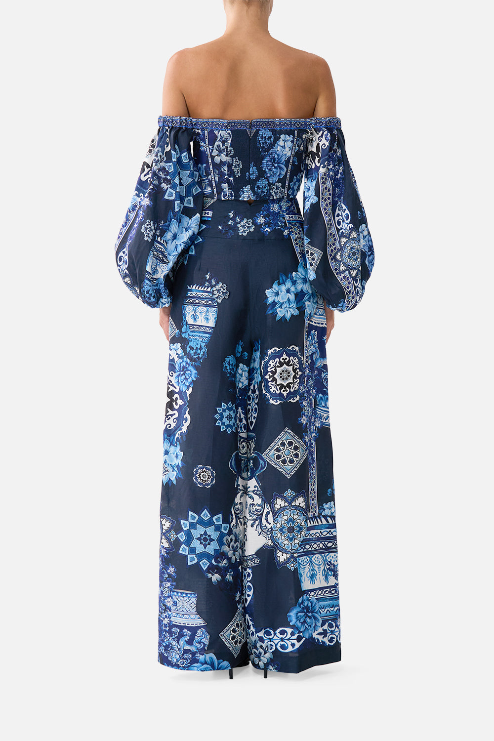 MNCAM131026140621335_2 CAMILLA Tailored Pant With Waist Button Detail A Tiled Wonderland - Image 2