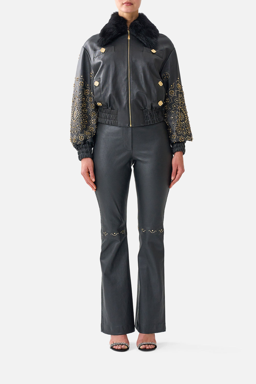 CAMILLA Tailored Leather Trouser the Secession Sessions - Image 1