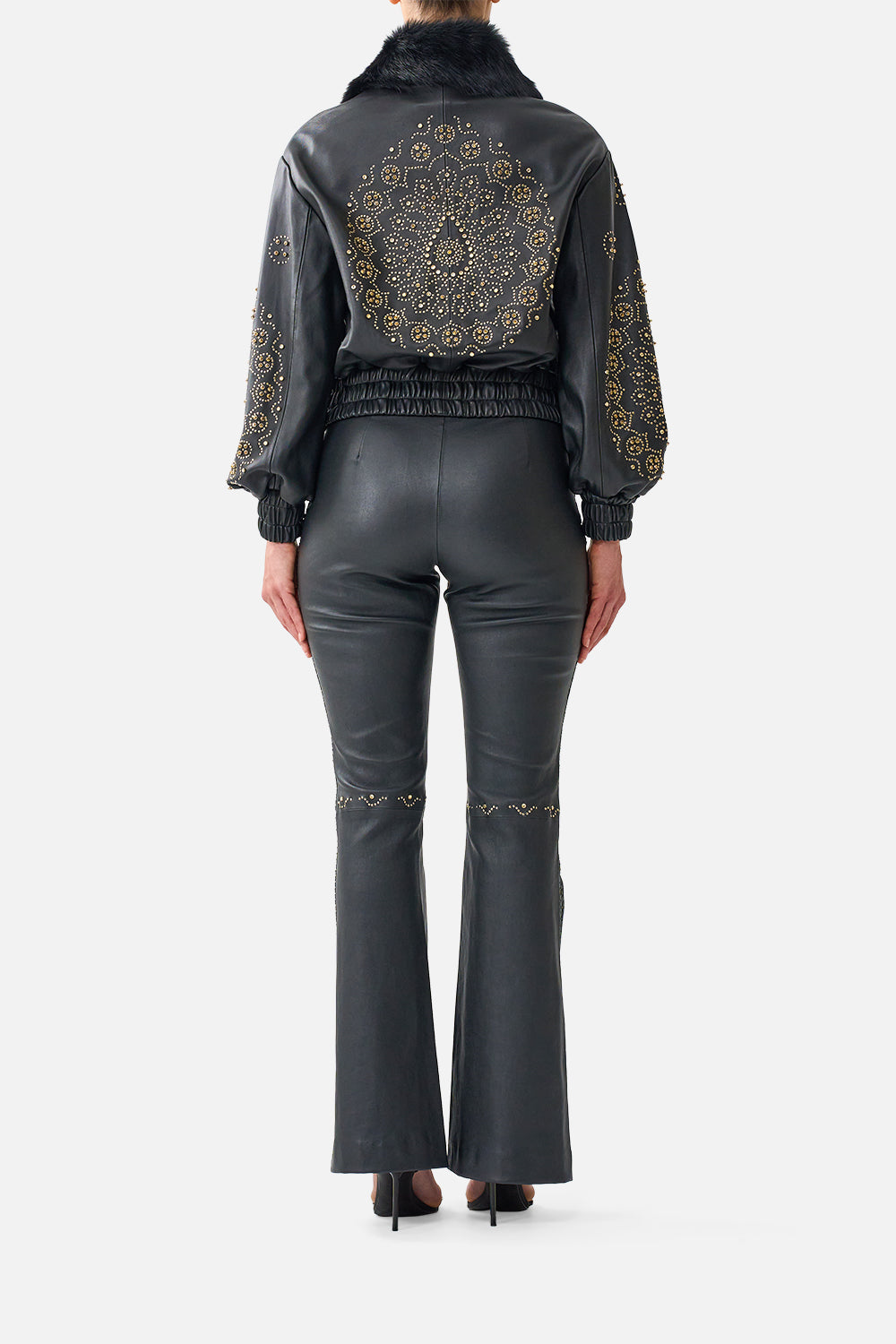 MNCAM131026140621338_2 CAMILLA Tailored Leather Trouser the Secession Sessions - Image 2