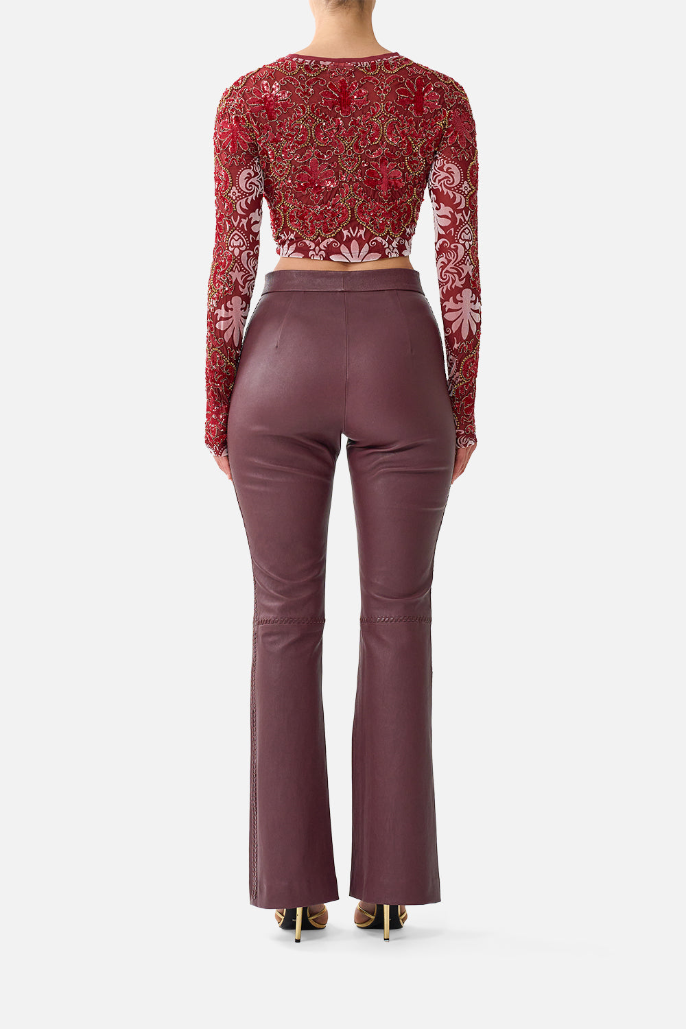 MNCAM131026140621339_2 CAMILLA Tailored Leather Trouser Call ME A Carriage - Image 2