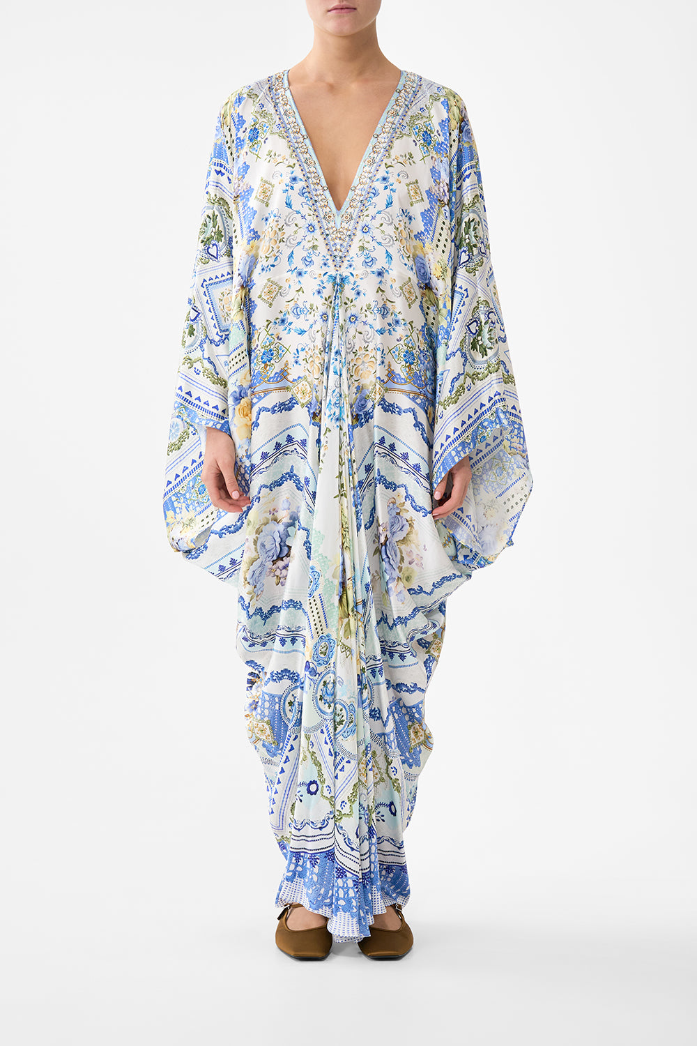 CAMILLA T Shape Long Kaftan MY Homespun Heart - Image 1