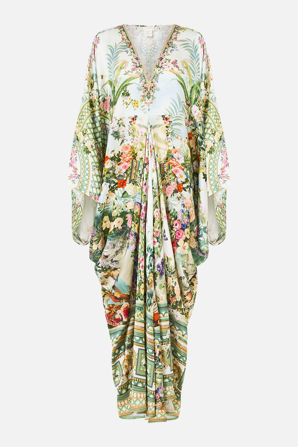 CAMILLA T Shape Long Kaftan Art for the Empress - Image 3