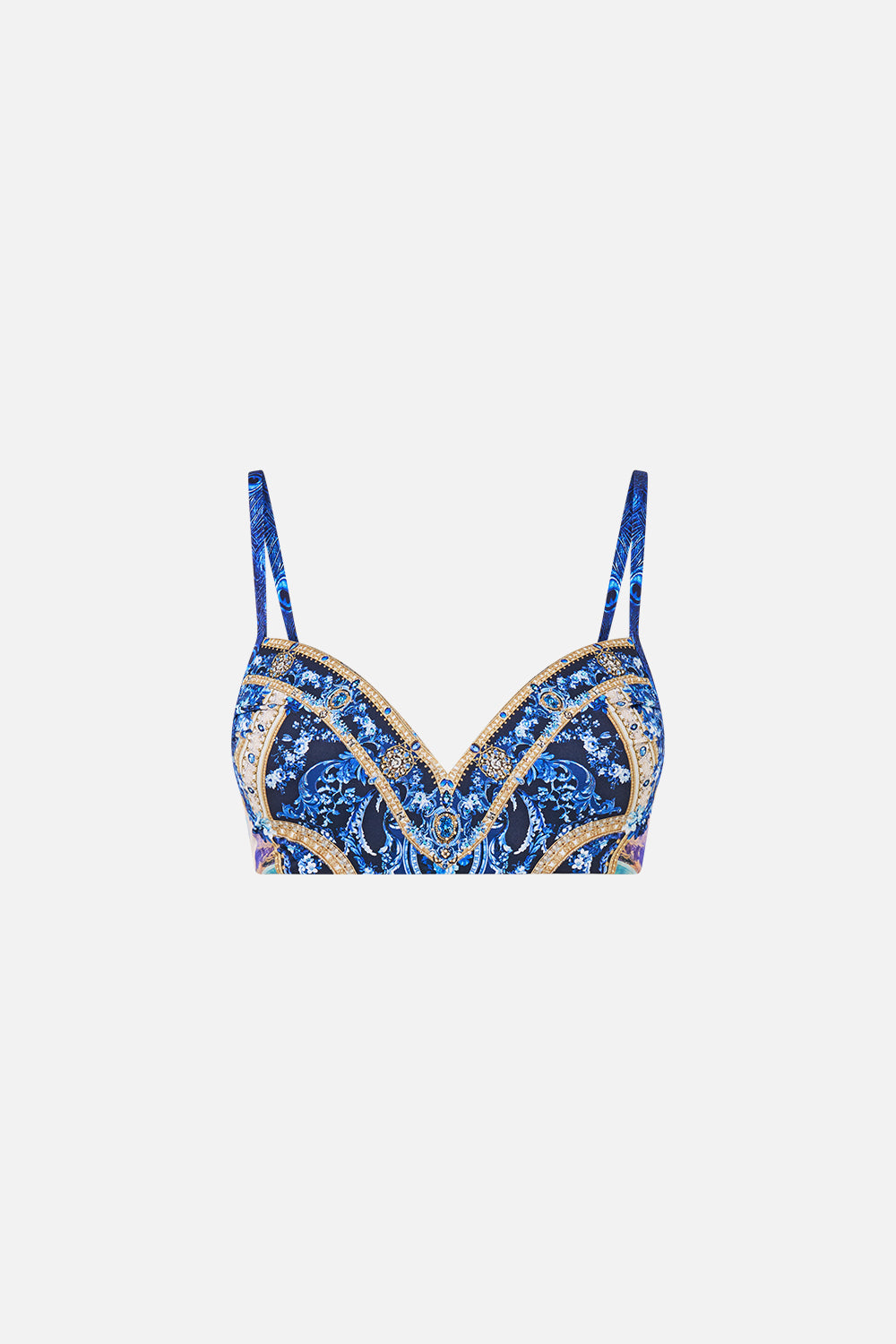 MNCAM131026140621348_3 CAMILLA Sweetheart Neck Underwire Moulded Bikini Top Sweet Sacré Bleu - Image 3