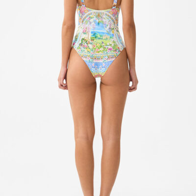 CAMILLA Sweetheart Neck One Piece With Tie Front Navàs Nouveau - Image 2