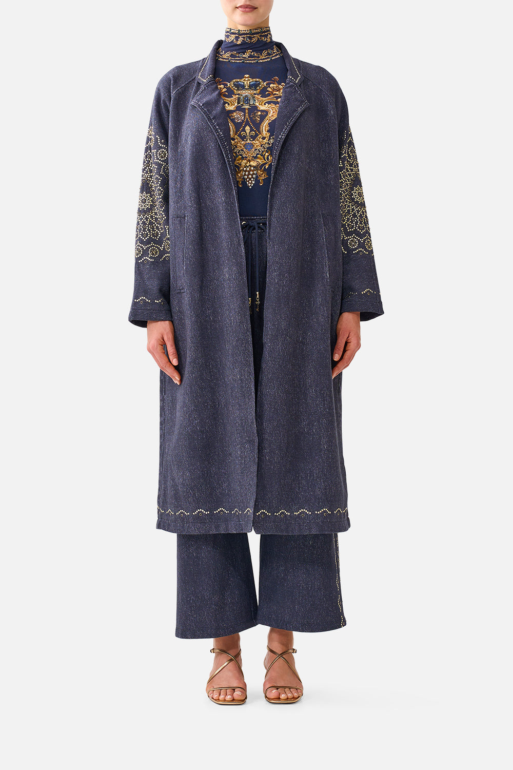 CAMILLA Sweat-trench Coat Cloaked - Image 1