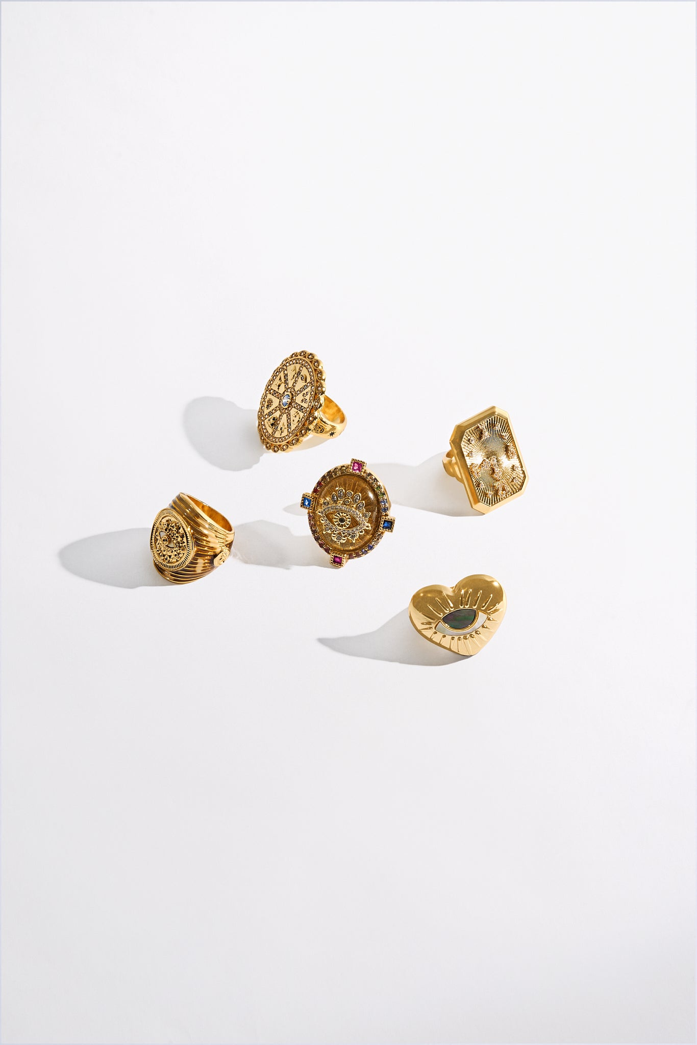 MNCAM131026140621356_3 CAMILLA Sultans, Scribes & Shamans Statement Ring Gold - Image 3