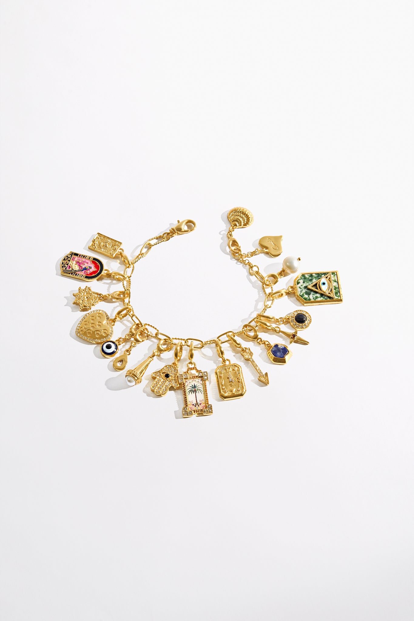 MNCAM131026140621357_2 CAMILLA Sultans, Scribes & Shamans Charm Bracelet Gold - Image 2