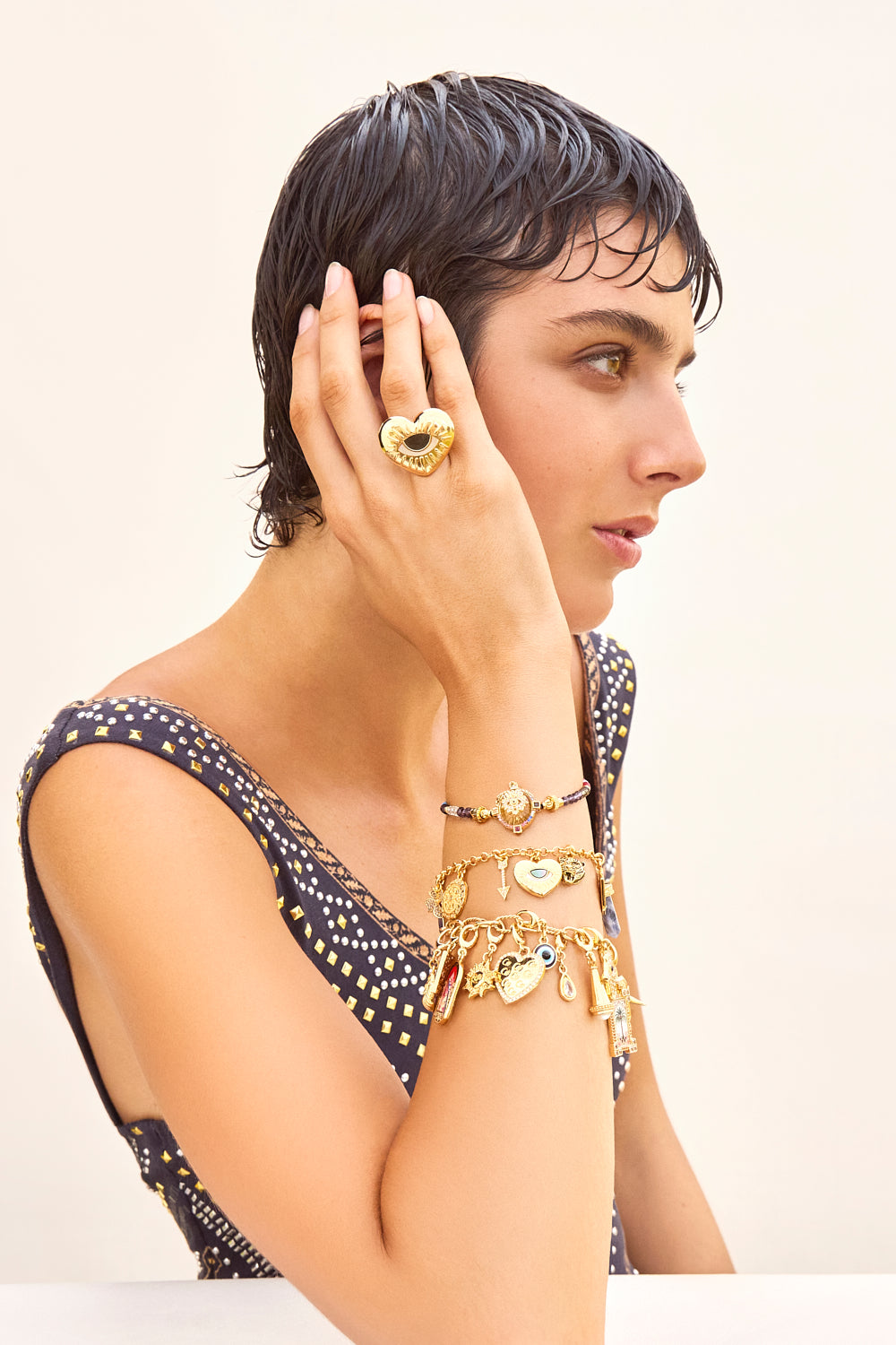 MNCAM131026140621357_3 CAMILLA Sultans, Scribes & Shamans Charm Bracelet Gold - Image 3