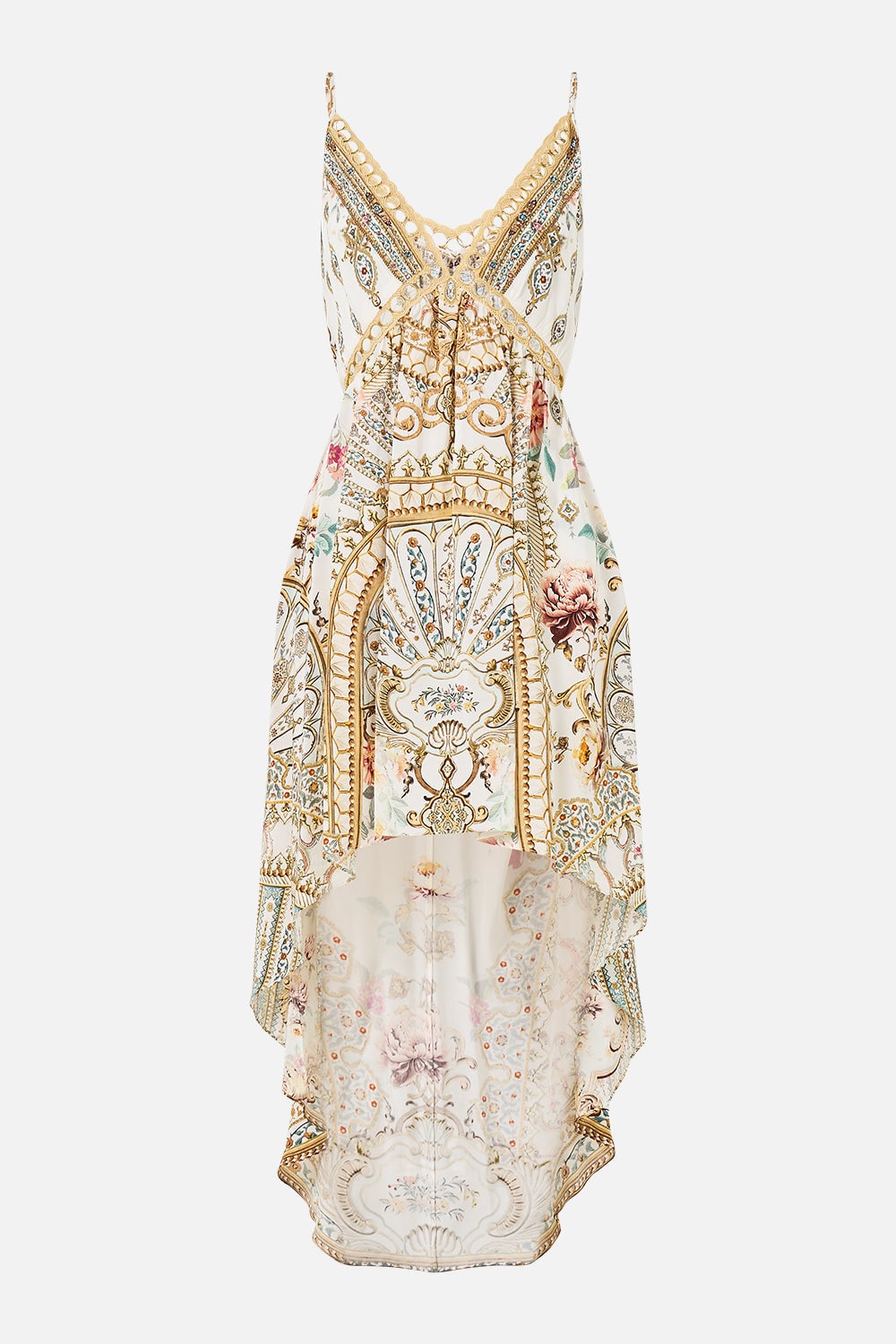 MNCAM131026140621360_3 CAMILLA Strappy High Low Dress With Pockets Ottoman Dynasty - Image 3