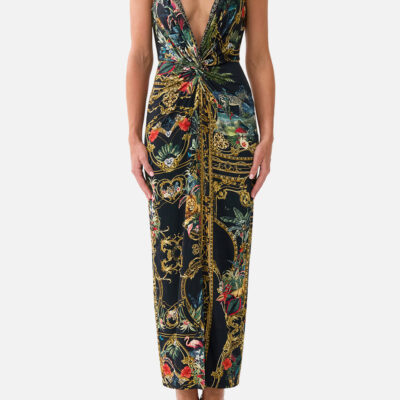 CAMILLA Strappy Dress With Twist Front Palace Zoology - Image 1