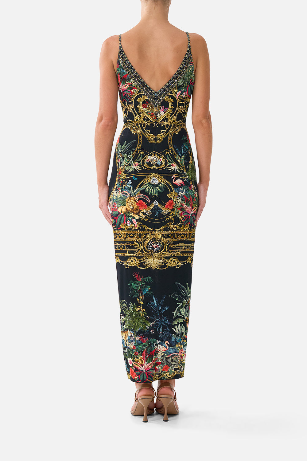 MNCAM131026140621362_2 CAMILLA Strappy Dress With Twist Front Palace Zoology - Image 2