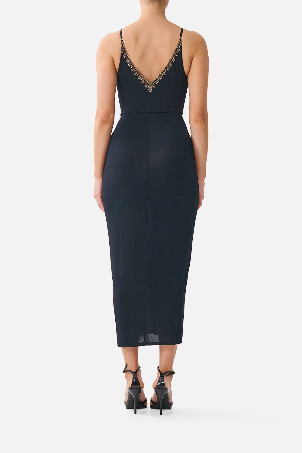 MNCAM131026140621364_2 CAMILLA Strappy Dress With Twist Front Leopard Libertine - Image 2