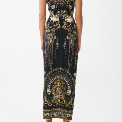 CAMILLA Strappy Dress With Twist Front Flamenco Folklore - Image 2