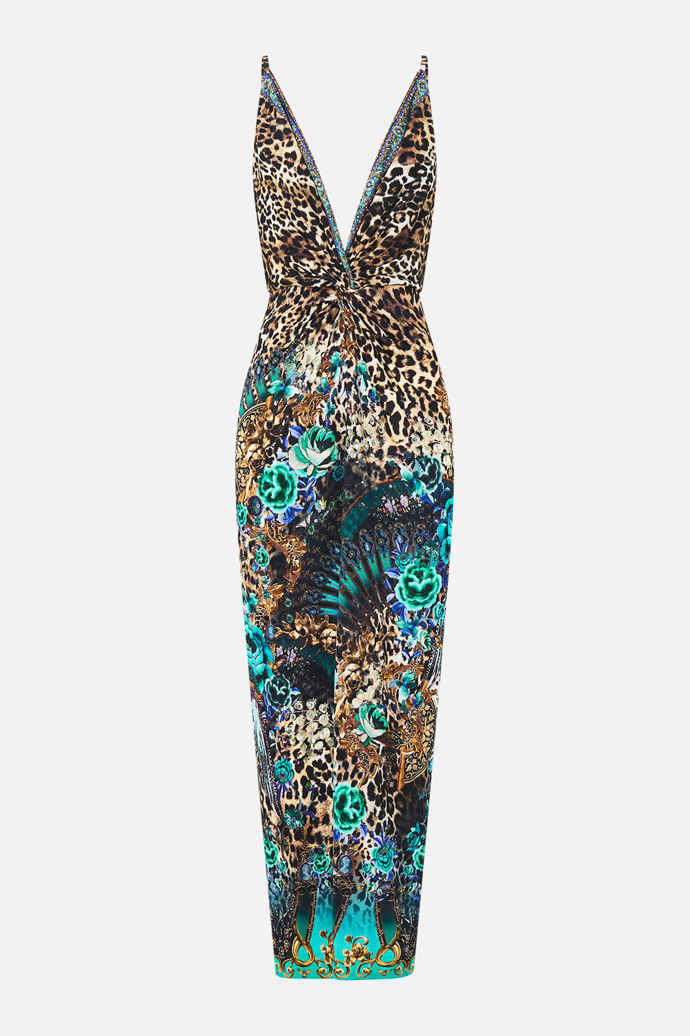 MNCAM131026140621366_3 CAMILLA Strappy Dress With Twist Front Flamenco Euphoria - Image 3