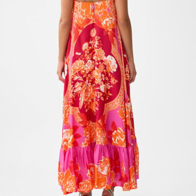 CAMILLA Strapless Maxi With Ruffle Hem Tiles OF Türkiye - Image 2
