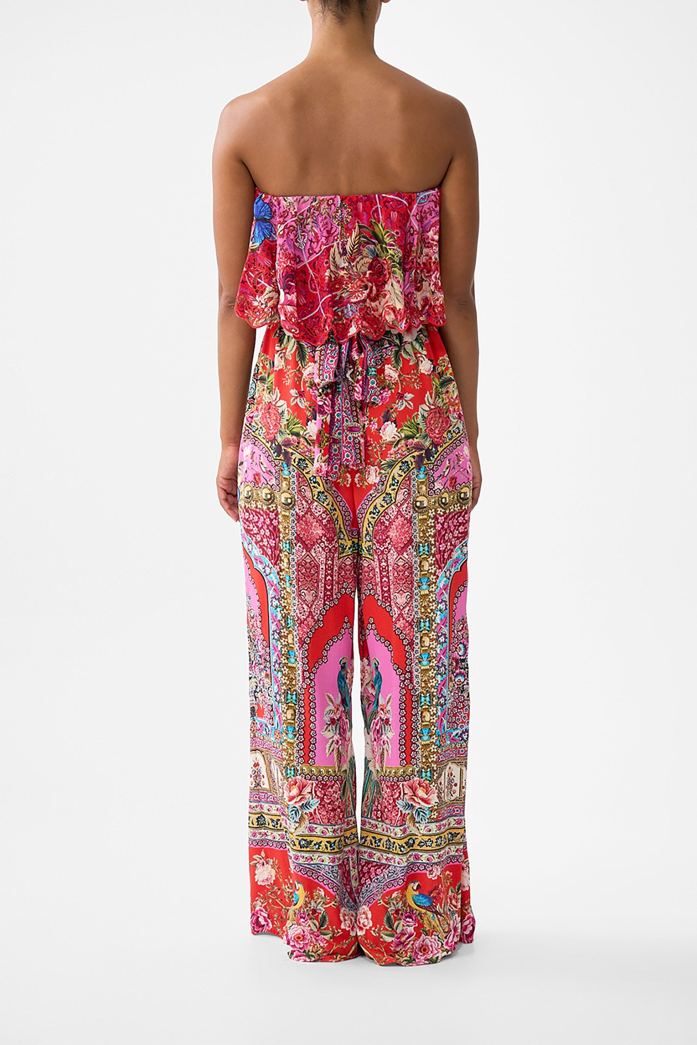 MNCAM131026140621368_2 CAMILLA Strapless Jumpsuit With Frill Heirloom Empire - Image 2