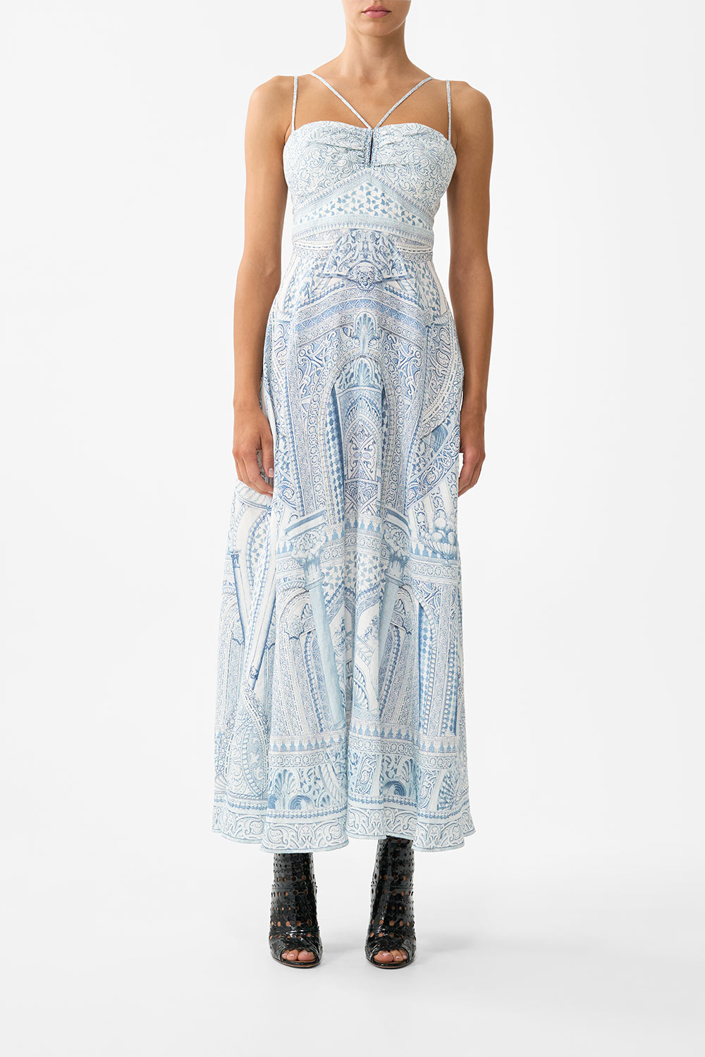 CAMILLA Strap Detail Dress the Hum OF the Alhambra - Image 1