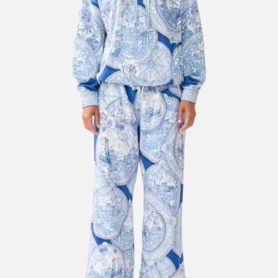 CAMILLA Straight Leg Track Pant DE Nada Granada - Image 1