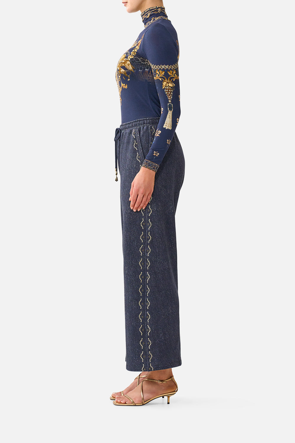 MNCAM131026140621379_2 CAMILLA Straight Leg Track Pant Cloaked - Image 2