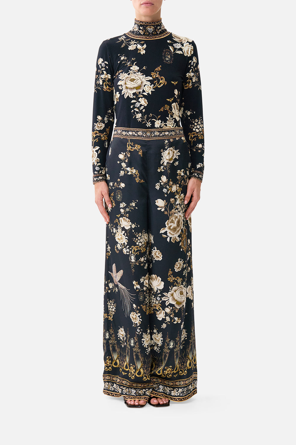 CAMILLA Straight Leg Relaxed Trouser Flamenco Folklore - Image 1