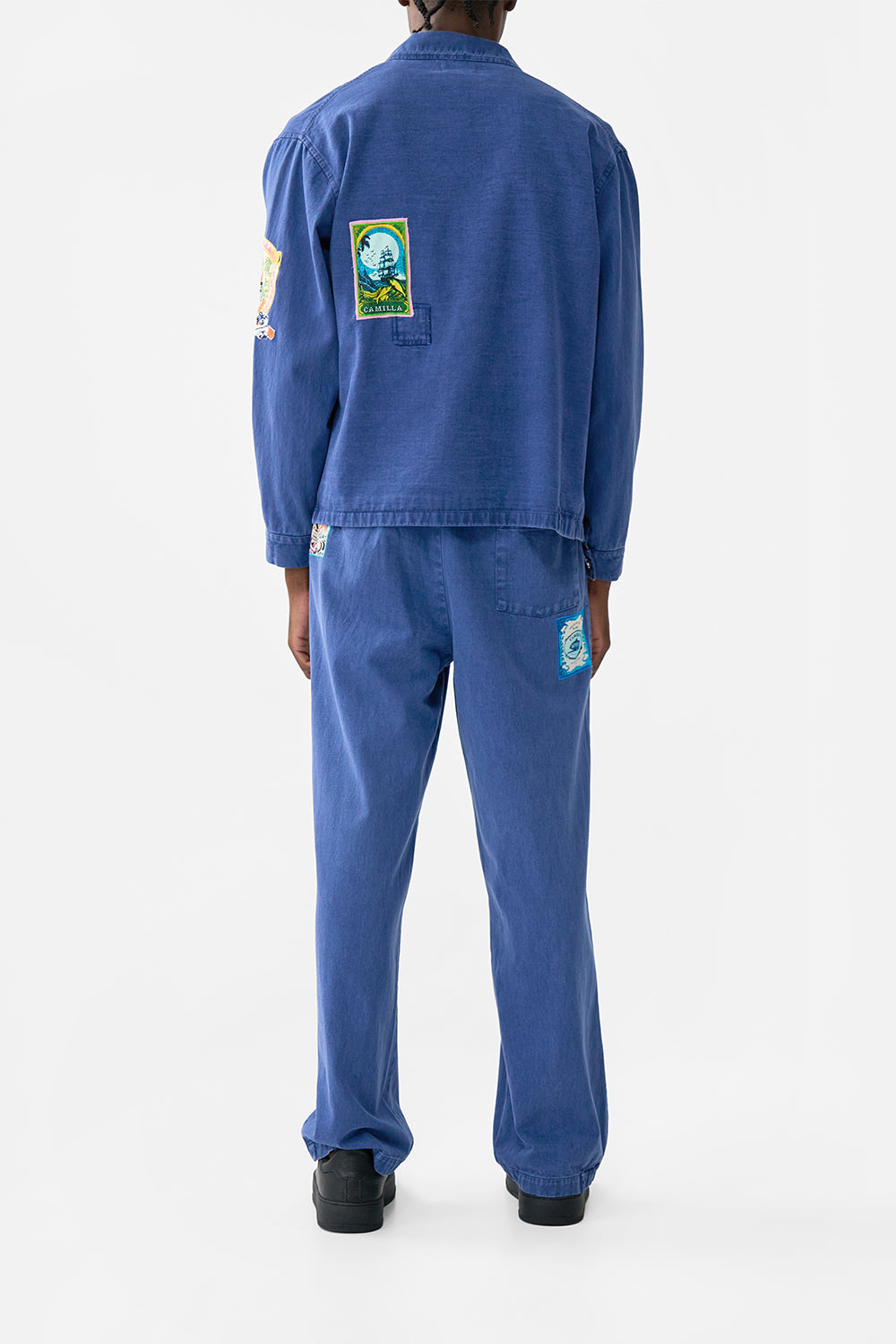 MNCAM131026140621381_2 CAMILLA Straight Leg Pleated Chino Song OF Saint Anthony - Image 2