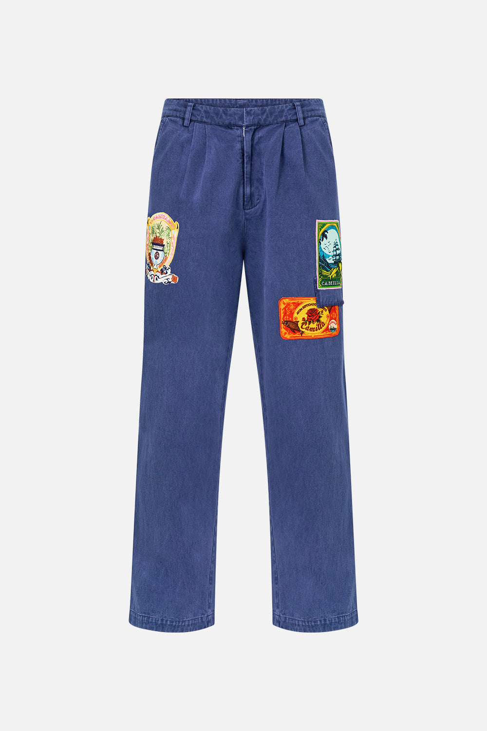 MNCAM131026140621381_3 CAMILLA Straight Leg Pleated Chino Song OF Saint Anthony - Image 3