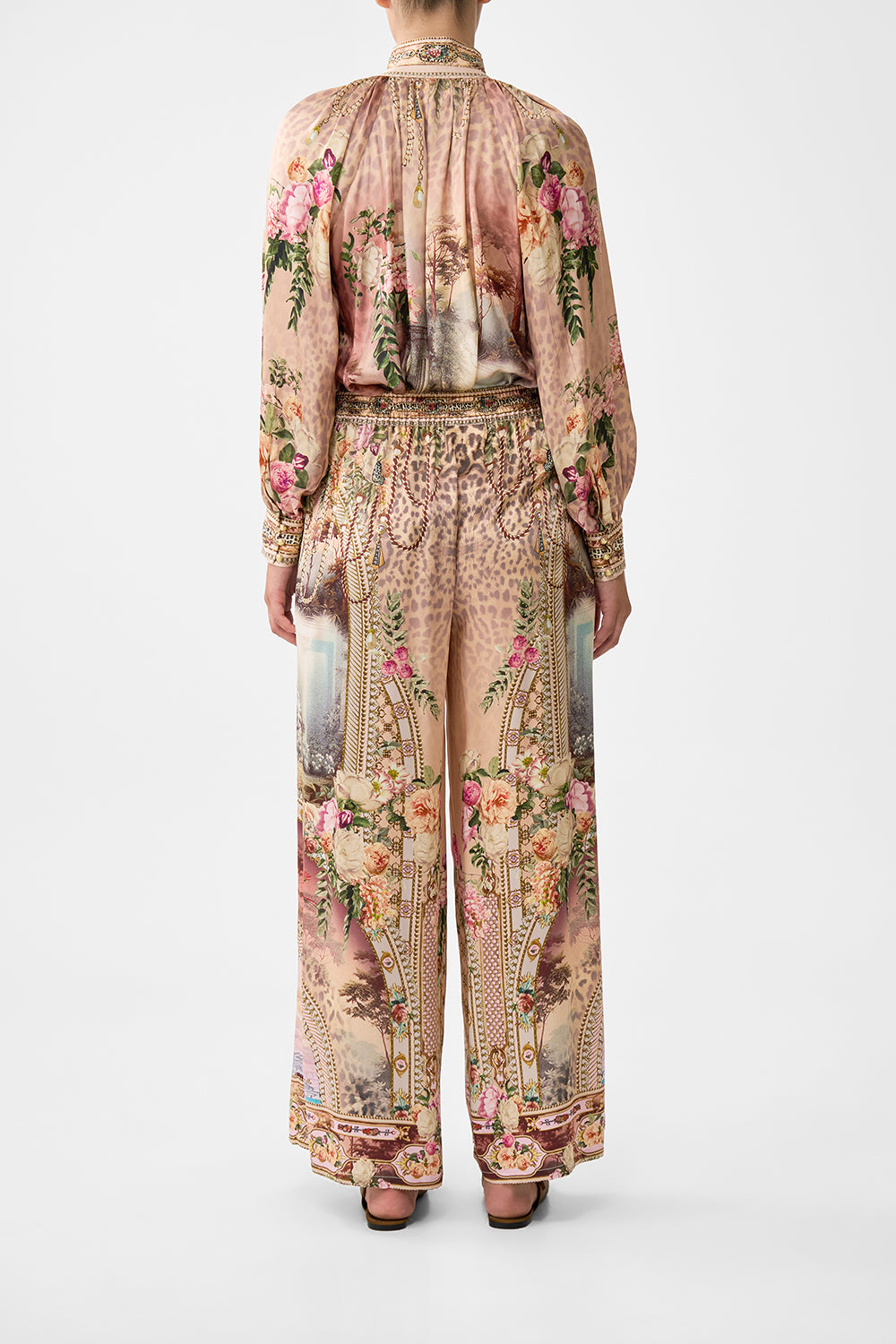 MNCAM131026140621382_2 CAMILLA Straight Leg Pant Watercolour Wonderland - Image 2