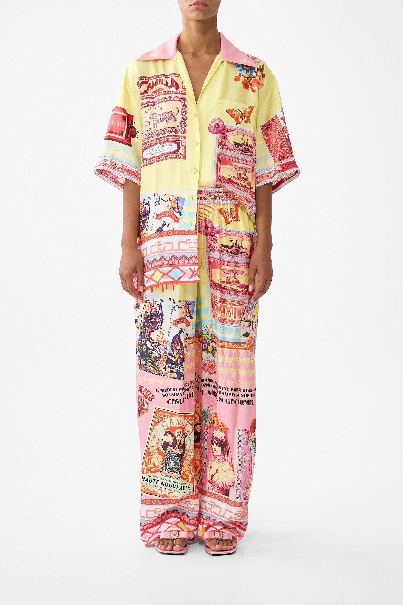 CAMILLA Straight Leg Pant Collage Kingdom - Image 1