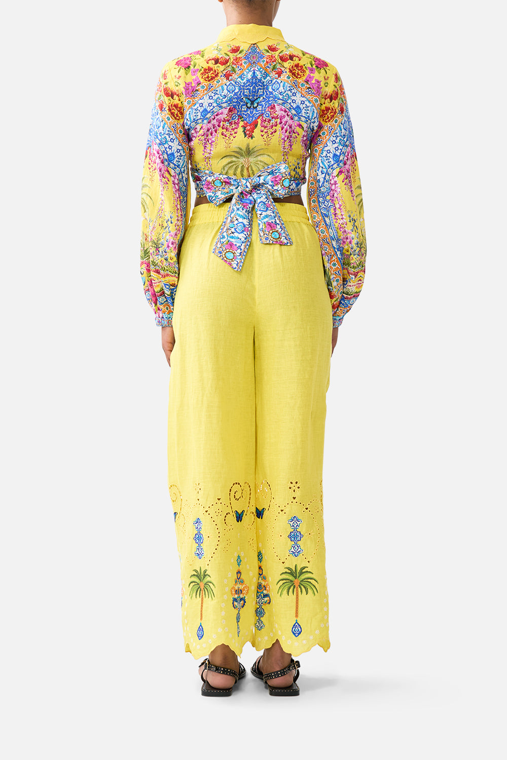 CAMILLA Straight Leg Embroidered Pant Sultanahmet Summer - Image 2