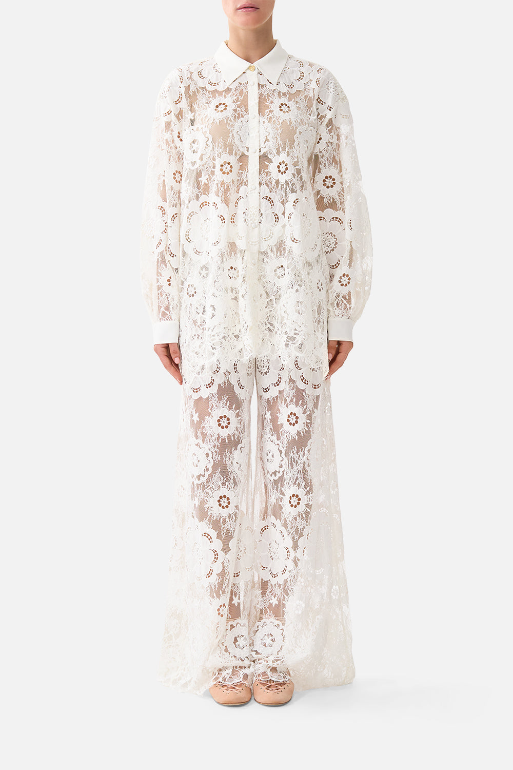 CAMILLA Stepped Hem Shirt I Left MY Heart - Image 1