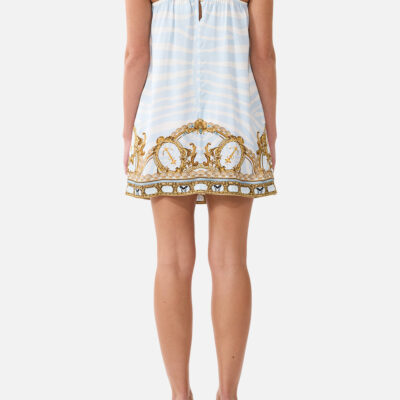 CAMILLA Square Neck Short Slip Dress Spirit OF Stripes - Image 2