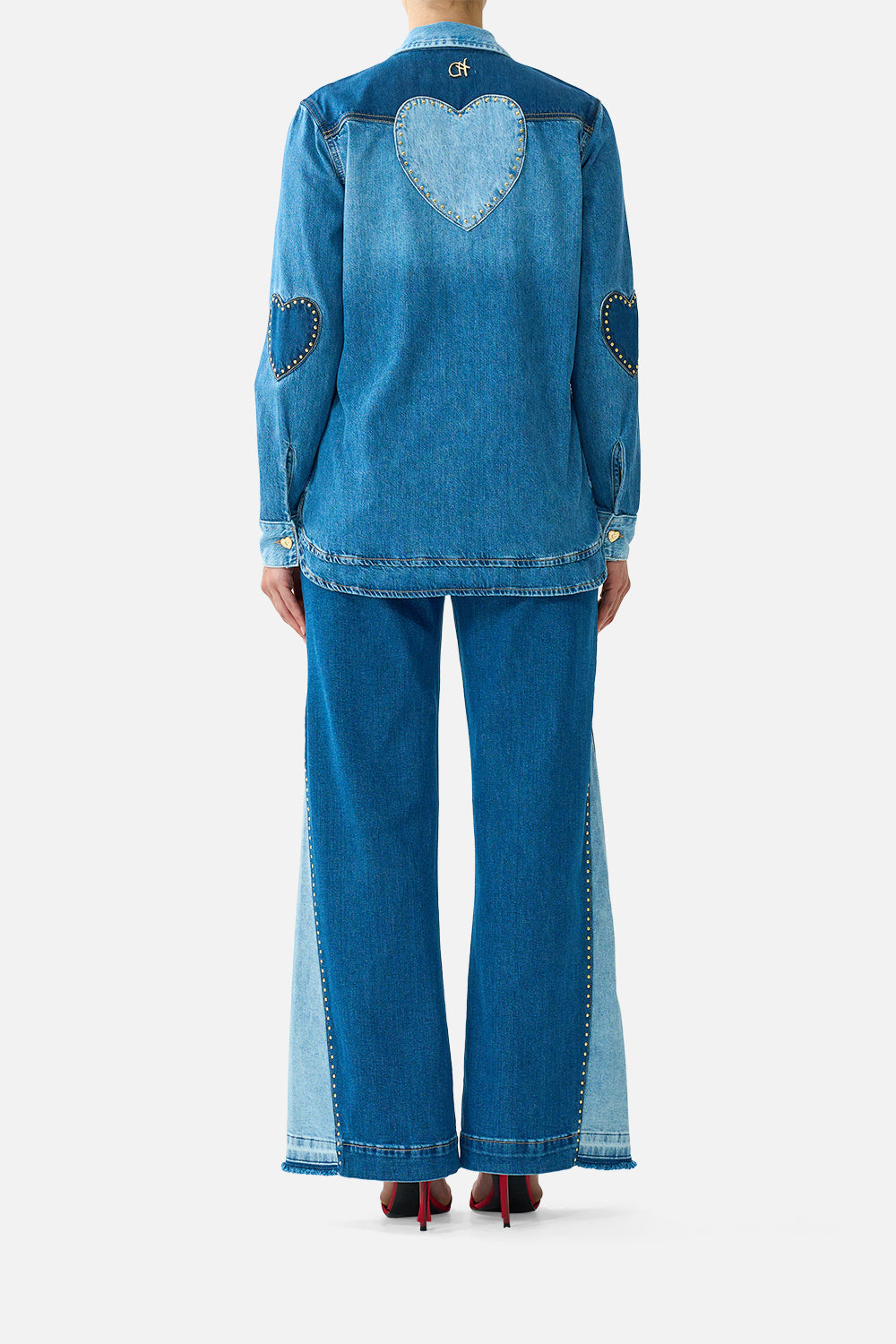 MNCAM131026140621406_2 CAMILLA Sophy Relaxed Shirt Denim - Image 2