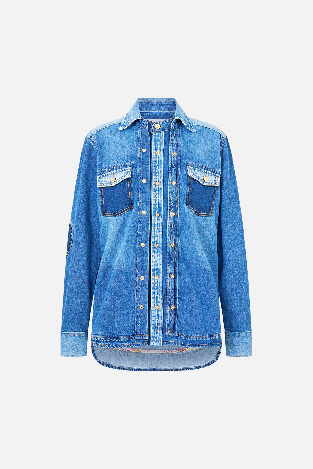 MNCAM131026140621406_3 CAMILLA Sophy Relaxed Shirt Denim - Image 3