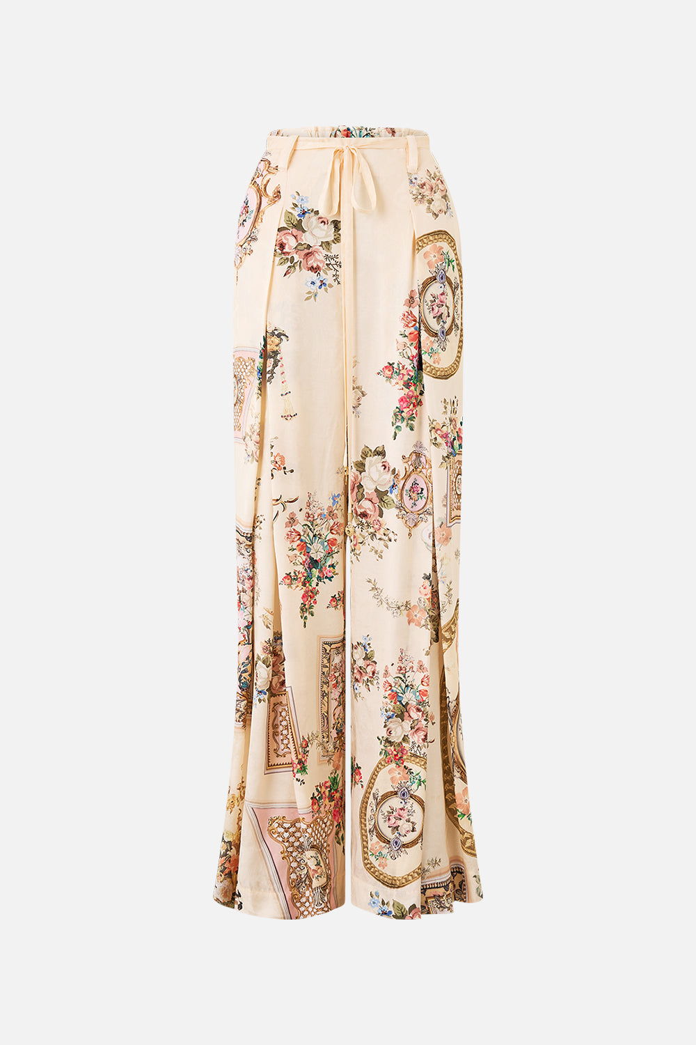 MNCAM131026140621408_3 CAMILLA Soft Wide Leg Pant With Tie Detail Twilight - Image 3