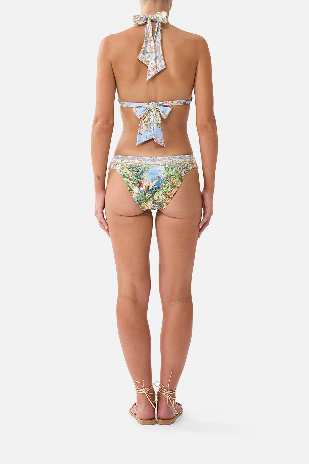CAMILLA Soft Thick Tie Tri Bikini Set With Trims Sisi Society - Image 2