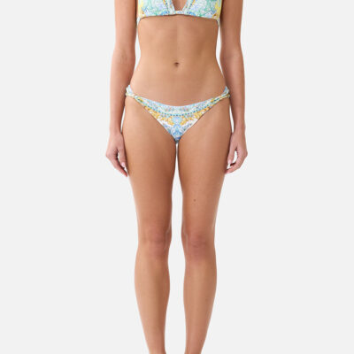 CAMILLA Soft Thick Tie Tri Bikini Set With Trims Dial UP the Tiles - Image 1