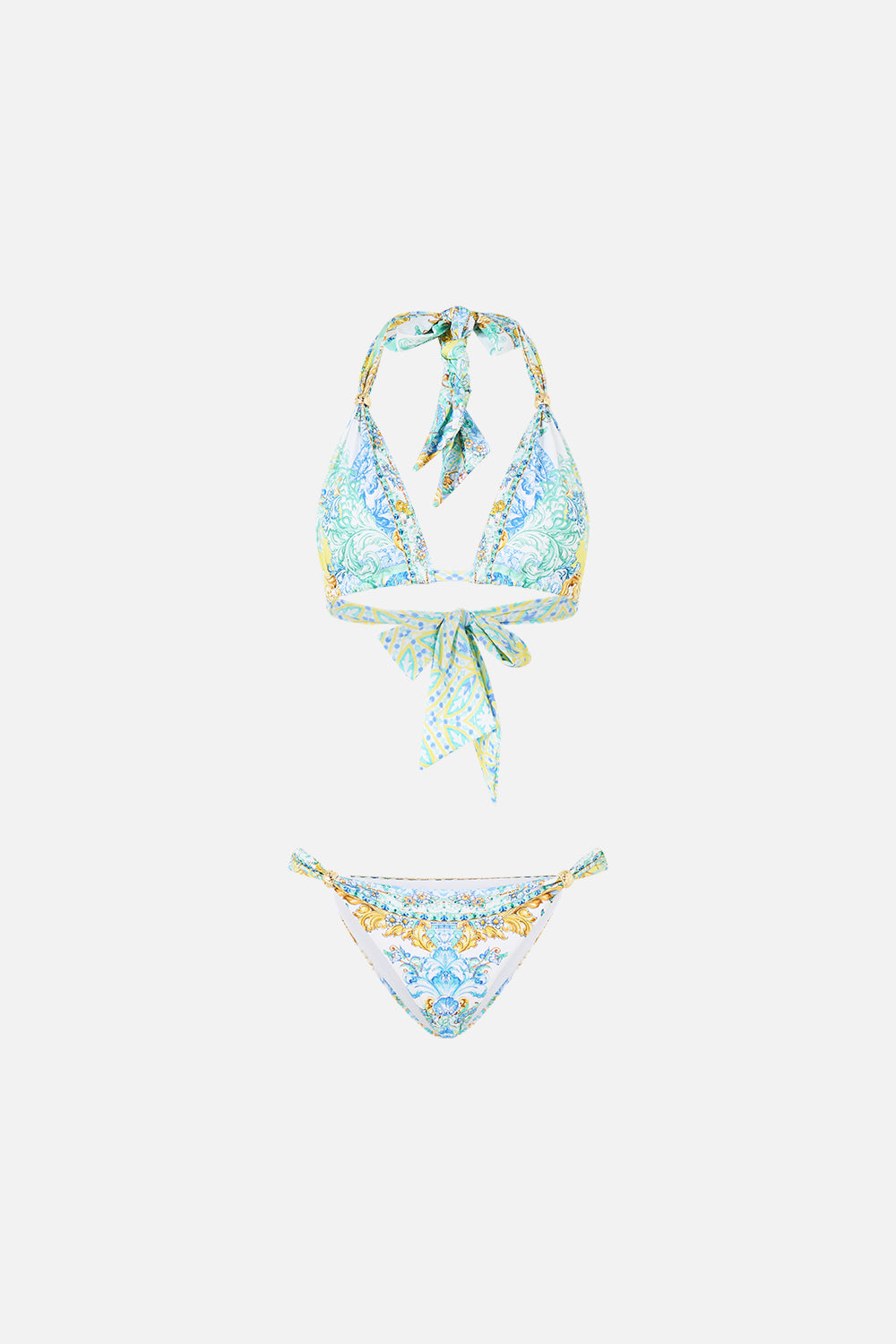 MNCAM131026140621412_3 CAMILLA Soft Thick Tie Tri Bikini Set With Trims Dial UP the Tiles - Image 3