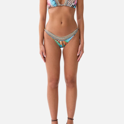 CAMILLA Soft Thick Tie Tri Bikini Set With Trims Butterfly Bohemia - Image 1