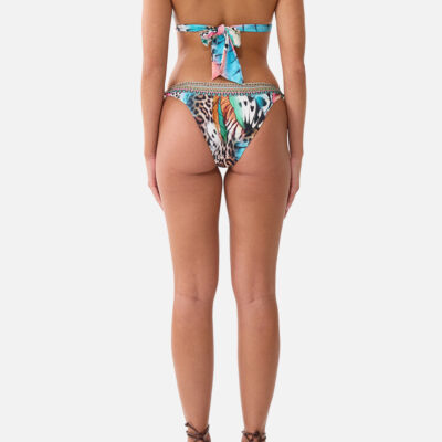 CAMILLA Soft Thick Tie Tri Bikini Set With Trims Butterfly Bohemia - Image 2