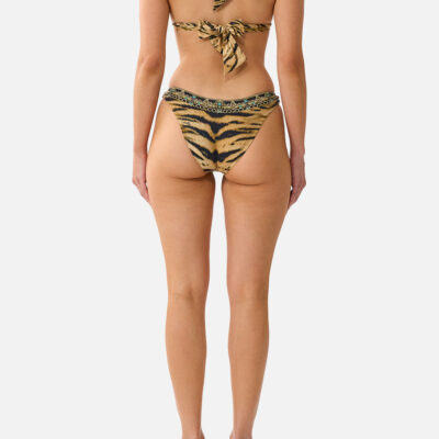 CAMILLA Soft Thick Tie Tri Bikini Set With Trims A Wink TO the Wild - Image 2