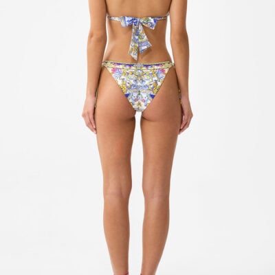 CAMILLA Soft Thick Tie Tri Bikini Set With Eyelet Trims España Nirvana - Image 2