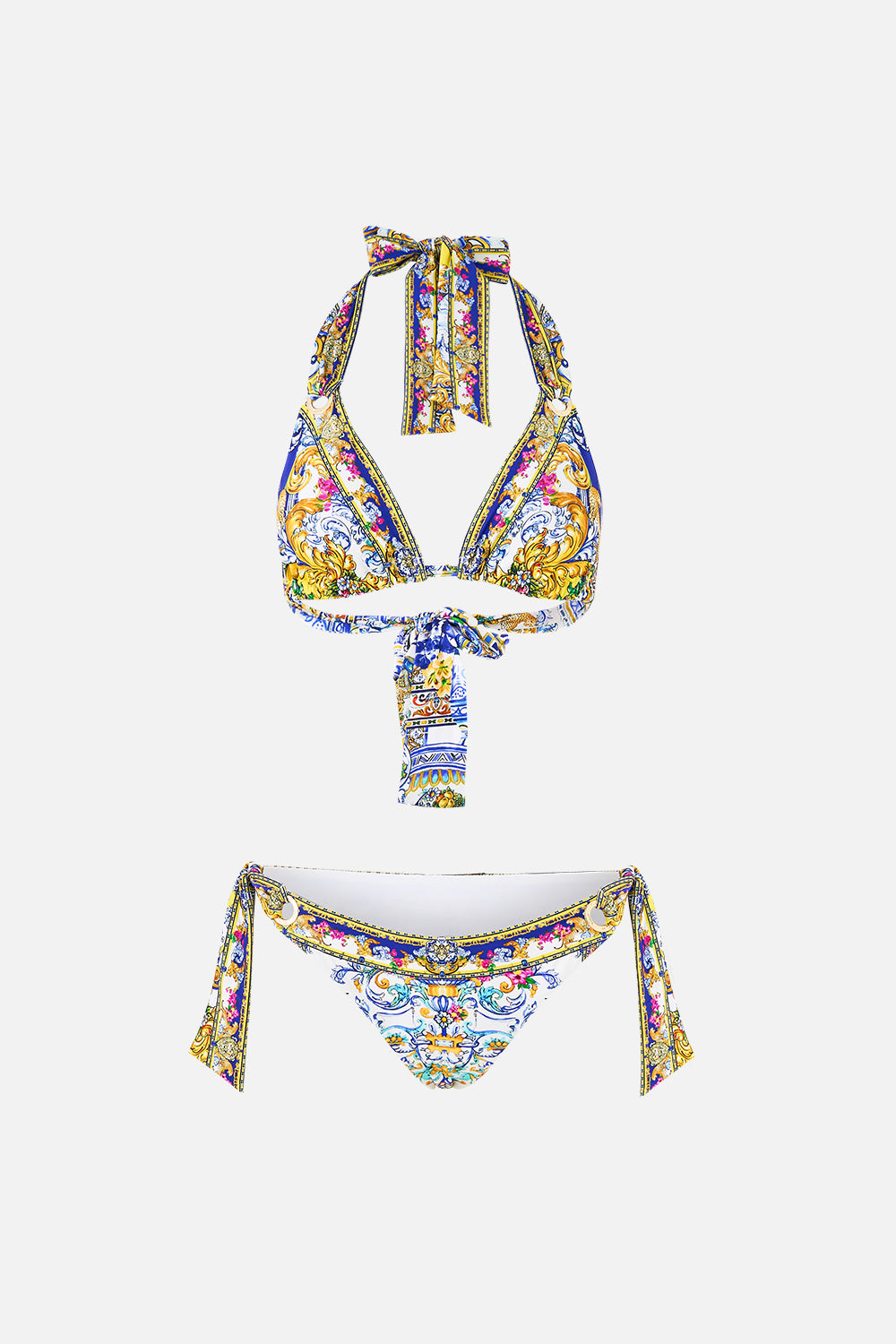 MNCAM131026140621416_3 CAMILLA Soft Thick Tie Tri Bikini Set With Eyelet Trims España Nirvana - Image 3