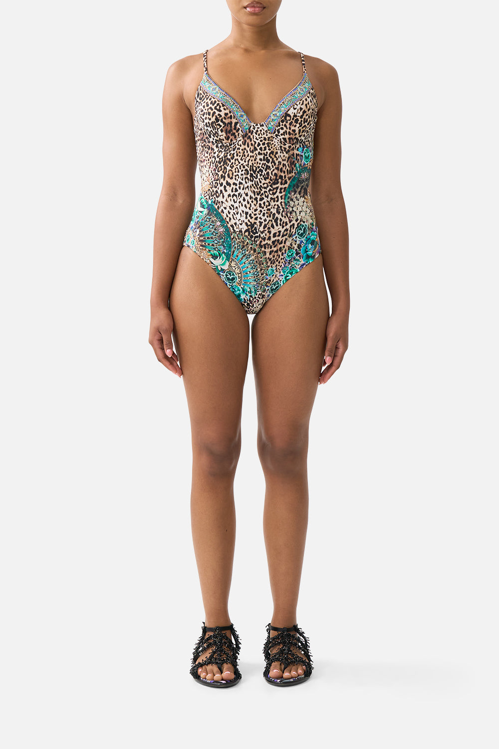 CAMILLA Soft High Tri Underwire One Piece Flamenco Euphoria - Image 1