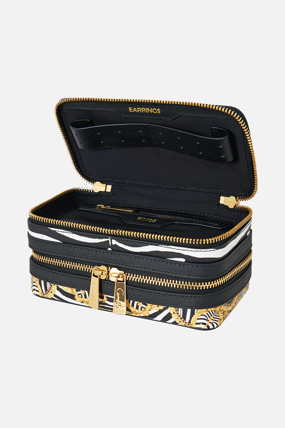 CAMILLA Small Jewellery Case Zig Zag Zoo - Image 3