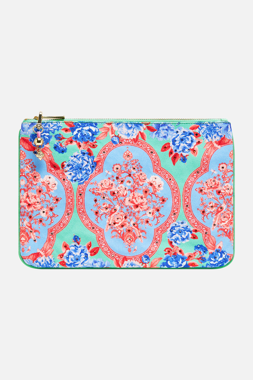 CAMILLA Small Canvas Clutch Topkapi Pop - Image 1