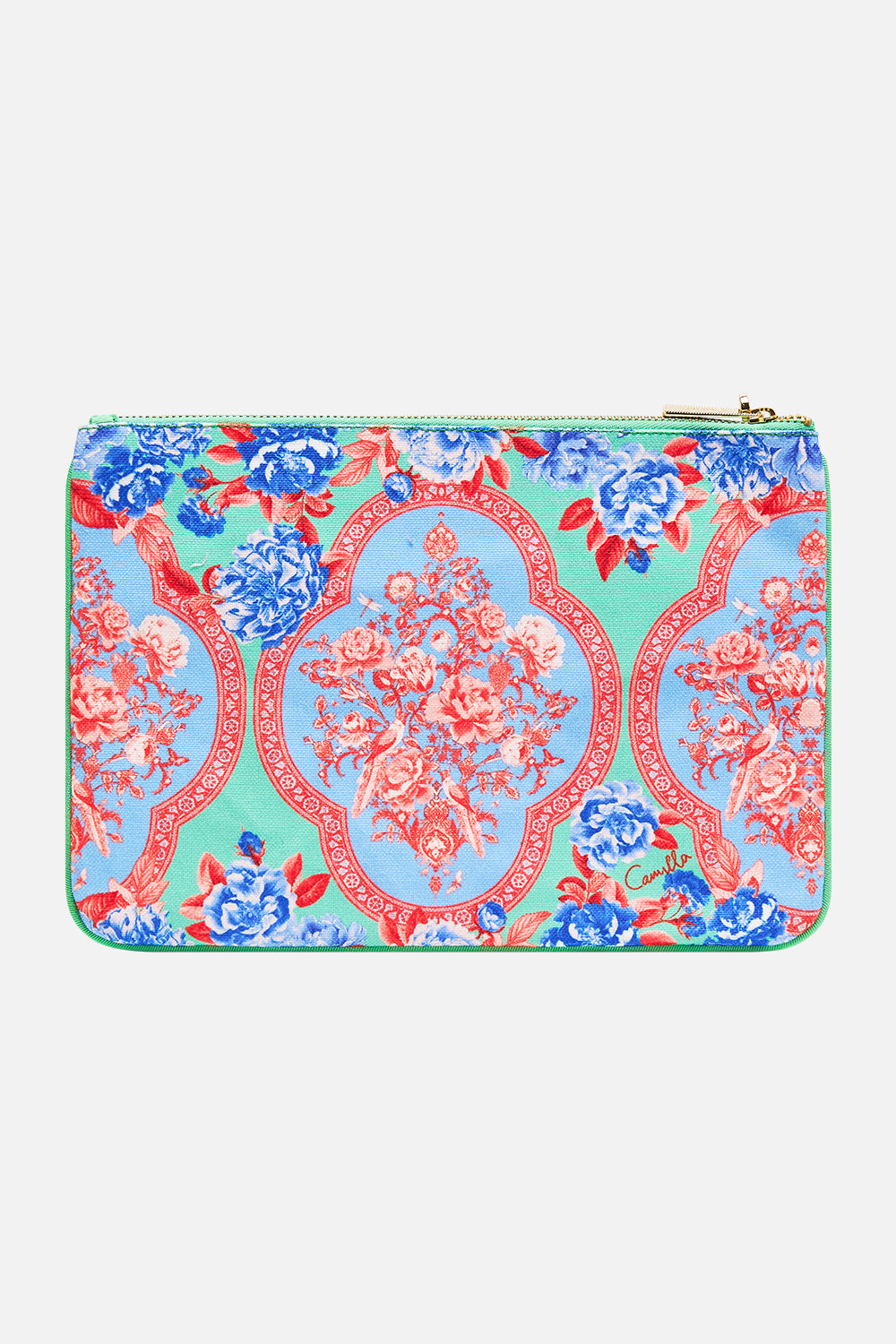 MNCAM131026140621435_3 CAMILLA Small Canvas Clutch Topkapi Pop - Image 3