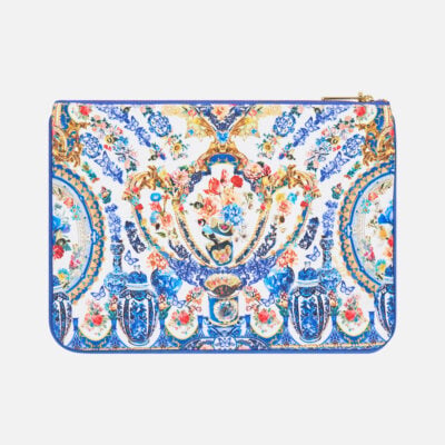 CAMILLA Small Canvas Clutch the Pottery Parlour - Image 2