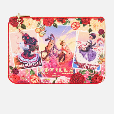 CAMILLA Small Canvas Clutch Olé Olé - Image 1