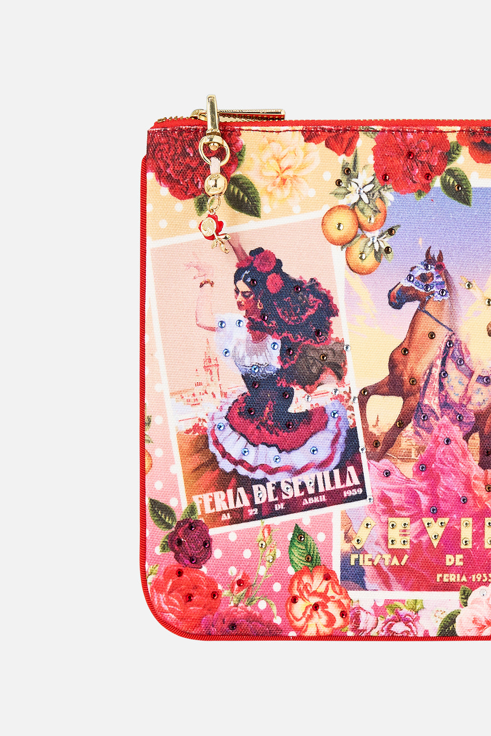 MNCAM131026140621438_3 CAMILLA Small Canvas Clutch Olé Olé - Image 3